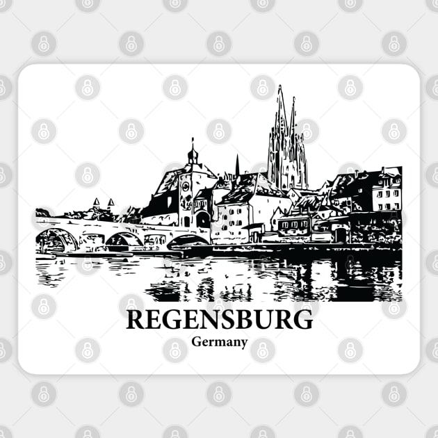 Regensburg - Germany Magnet by Lakeric